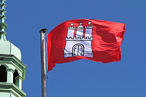 Hamburg Flagge