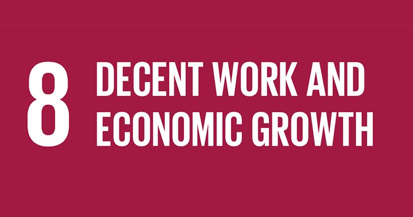 Decent work and economic growth - Hamburg Messe und Congress