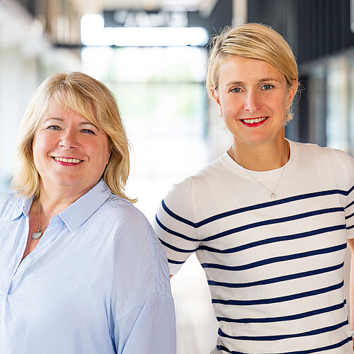 Andrea Miller (li.) und Cornelia Doyen (HMC HR) Andrea Miller (li.) und Cornelia Doyen (HMC HR)