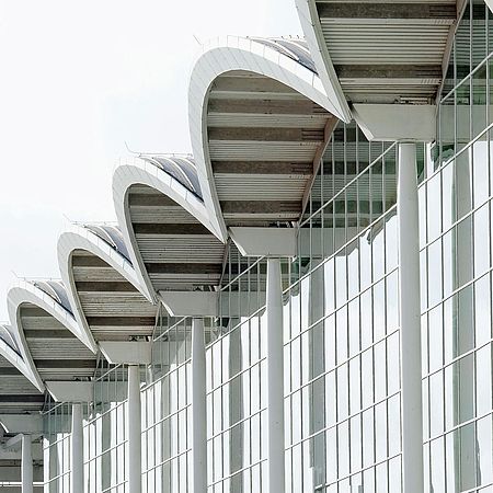 Hamburg Messe: Facade